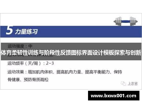 体育柔韧性训练与阶段性反馈图标界面设计模板探索与创新